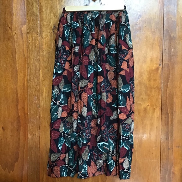 Vintage Dresses & Skirts - VTG Maxi Skirt